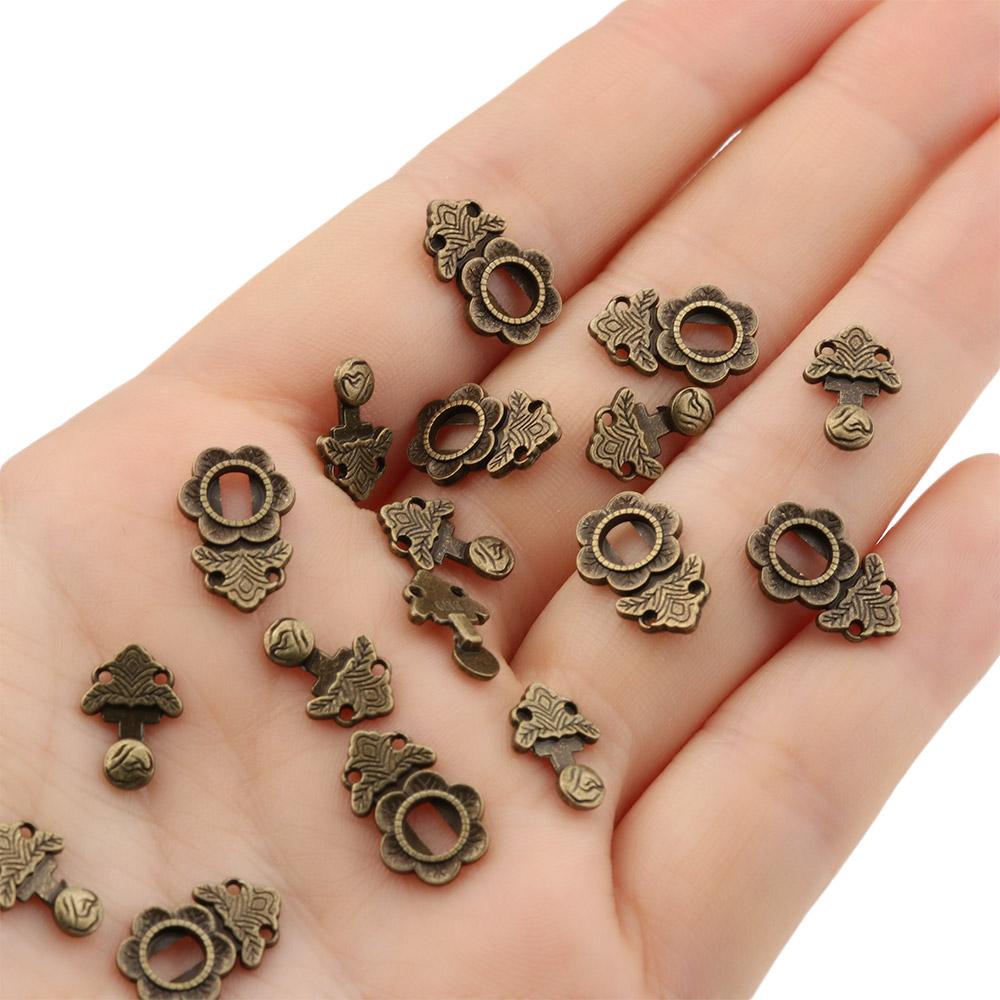 Set 10 Nút Thắt Lưng Mini 18mm Dành Cho Búp Bê