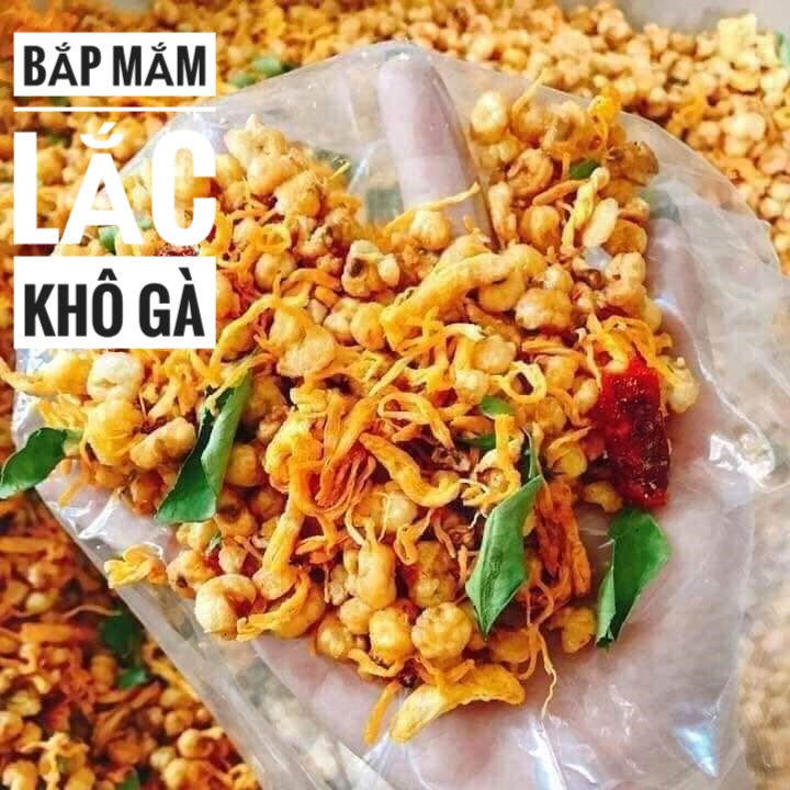 Bắp Mắm Lắc Khô Gà - Lon 300gr