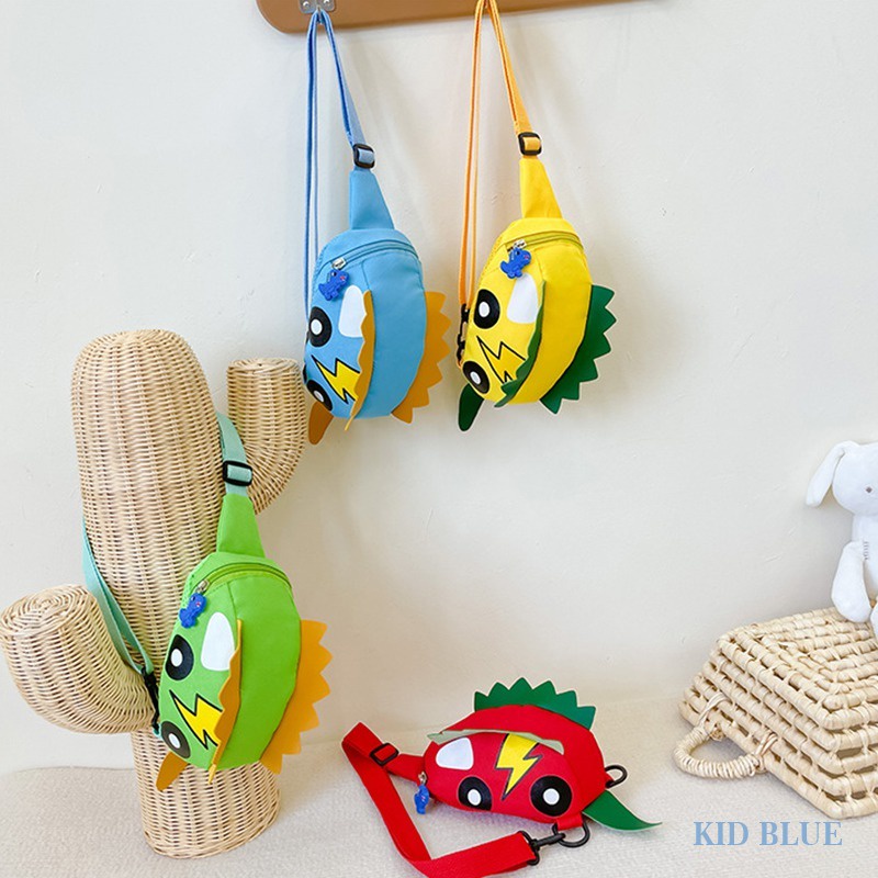 Túi Đeo Chéo Siêu Nhẹ Hình Khủng Long Dễ Thương Cho Bé