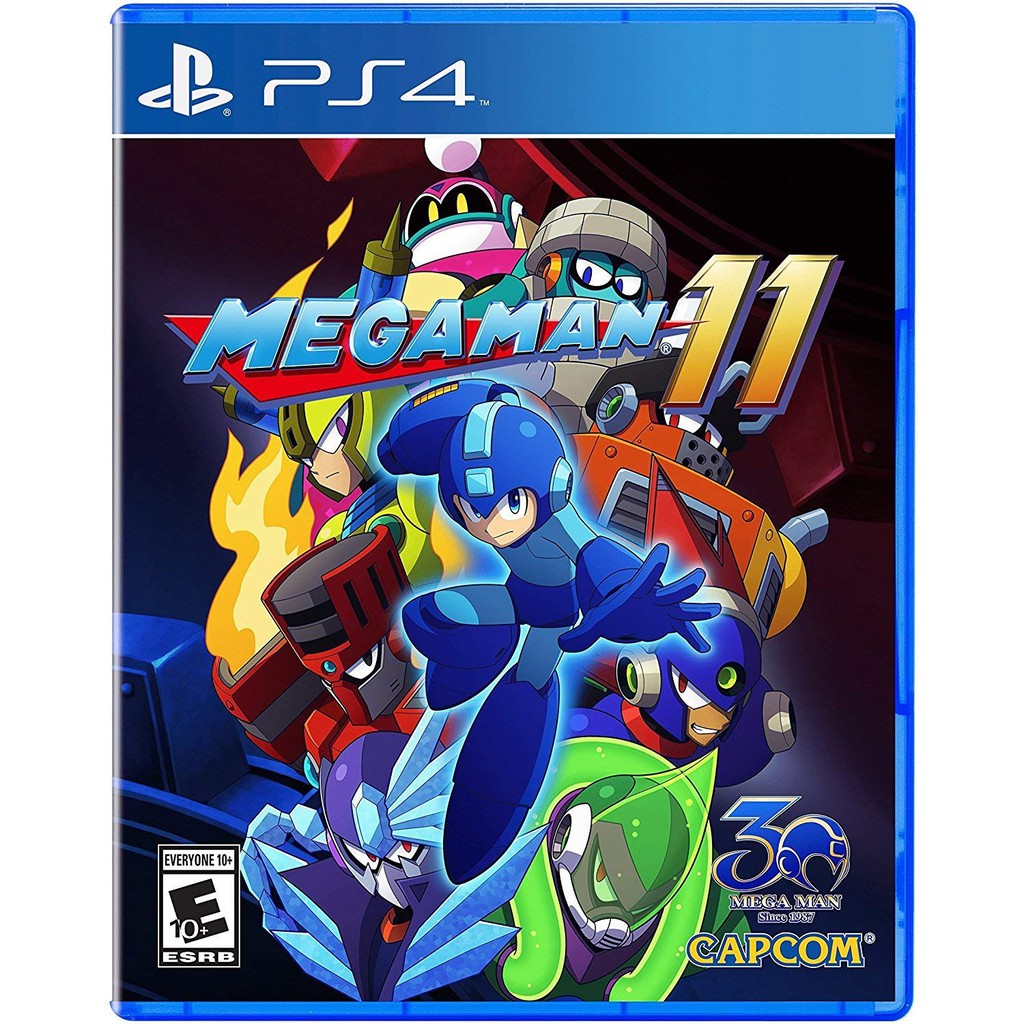 [New seal] Mega Man 11 - Đĩa game PS4 US