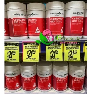 Viên uống bổ tim coenzyme q10 150mg healthy care