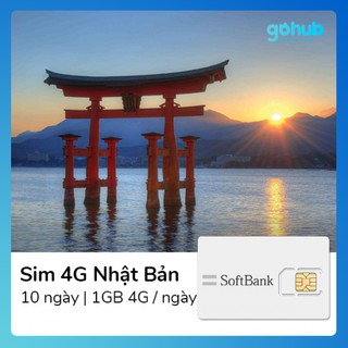 Sim du lịch nhật bản 10 ngày 1gb 4g mỗi ngày