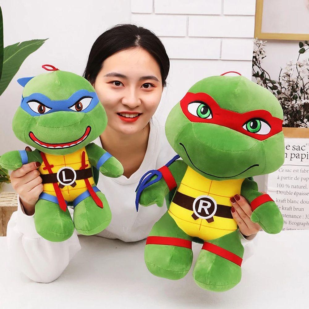 Đồ chơi nhồi bông Hình Nhân Vật Hoạt Hình Anime Ninja Rùa Leonardo Mikey