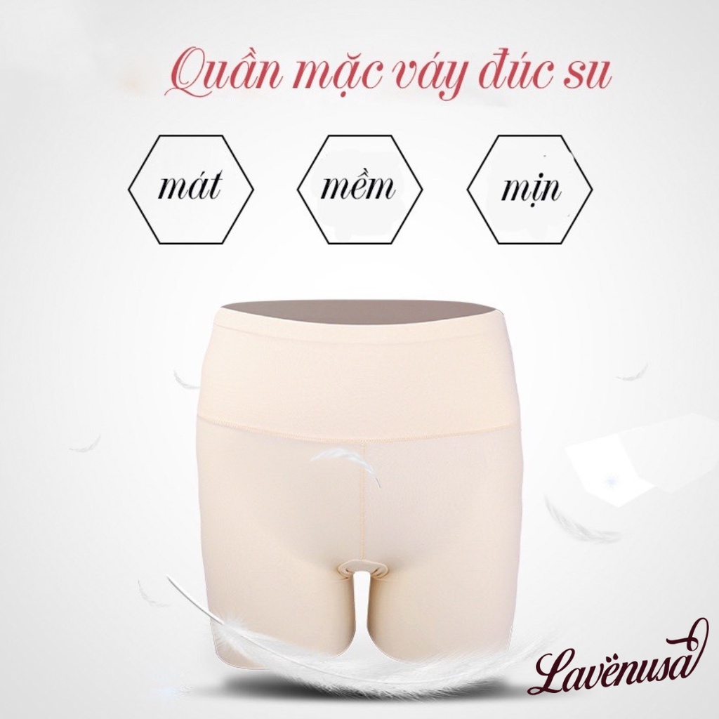 Quần mặc váy thun lạnh cạp cao không lộ bụng mềm mịn cao cấp LAVENUSA QL98