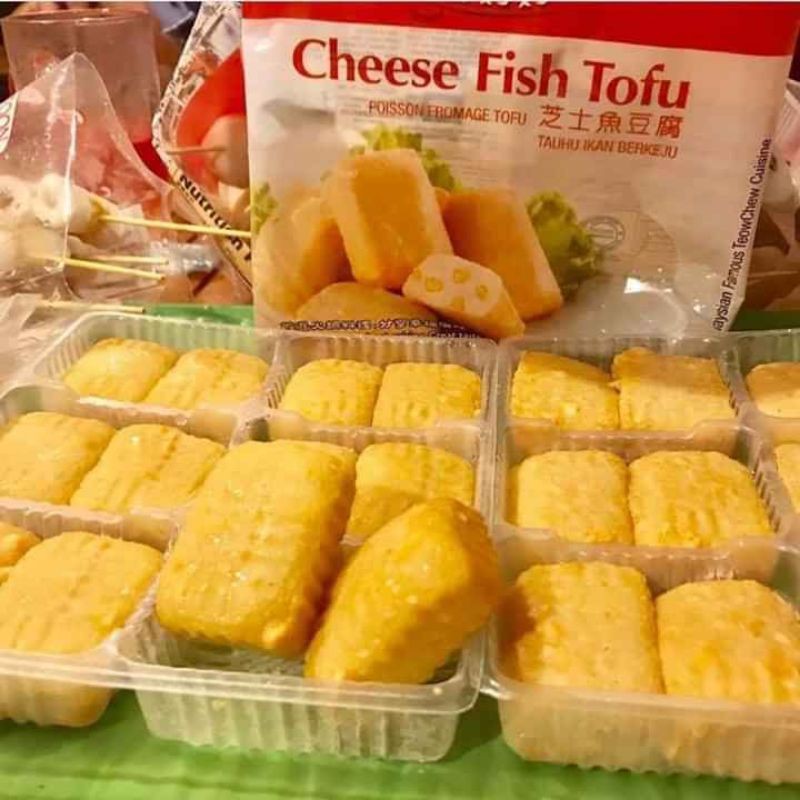 Viên thả lẩu - Đậu hủ cá phô mai 250g / Cheese fish tofu 250g