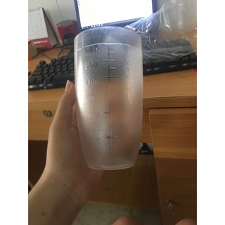 Nắp shaker nhựa nhám vạch mờ