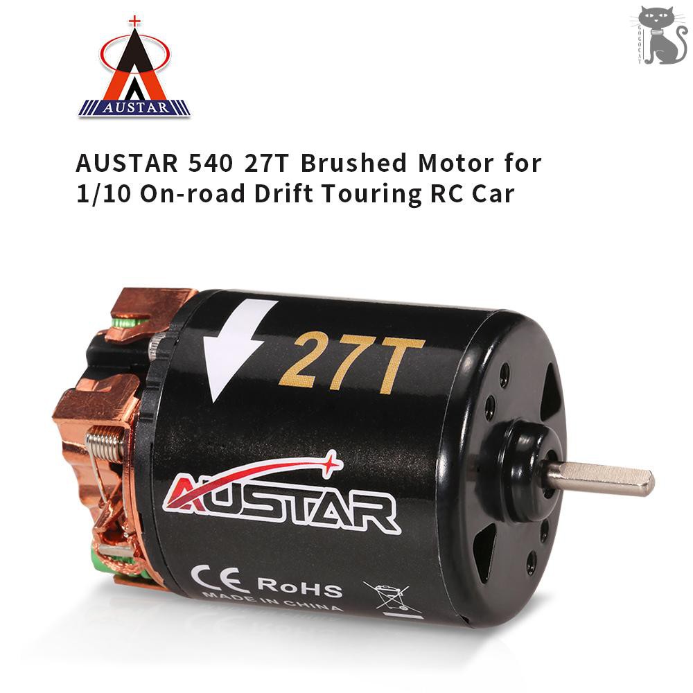 COD☆ AUSTAR 540 27T Brushed Motor for 1/10 On-road Drift Touring RC Car