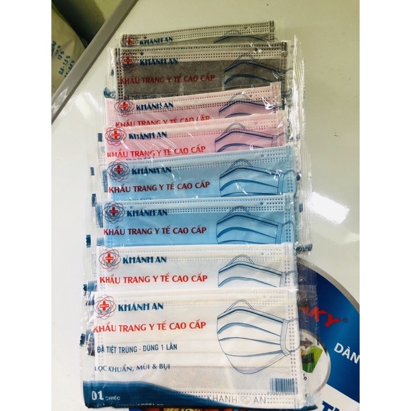 Khẩu Trang Y tế 4 lớp tiệt trùng (Mỗi cái một bịch) | BigBuy360 - bigbuy360.vn