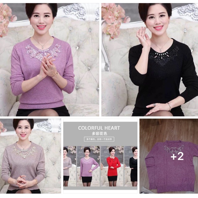 Áo len tặng mẹ đợt 1