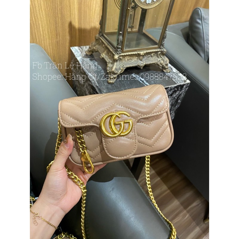 Túi chữ G Vỡ hộp 2 size 22cm và 18cm | BigBuy360 - bigbuy360.vn