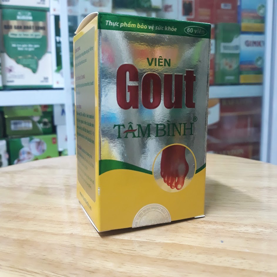 Viên Gout Tâm Bình (Hộp 60 viên)