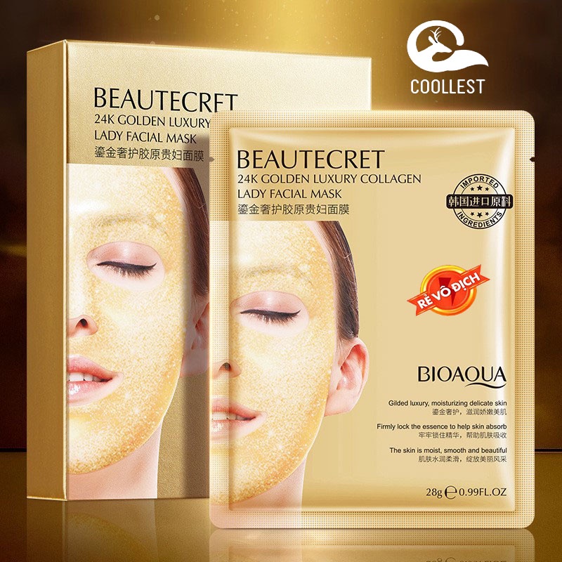 Mặt nạ thủy tinh 🥝FREESHIP🥝 trong suốt  collagen Bioaqua dạng thạch dưỡng da căng bóng, trẻ hoá làm da | BigBuy360 - bigbuy360.vn