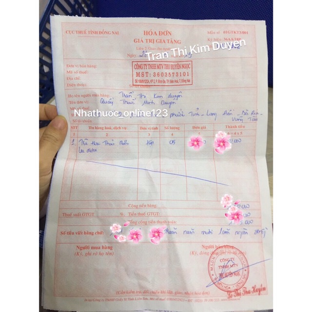 Trà hoa thảo dược giảm cân Lee Detox