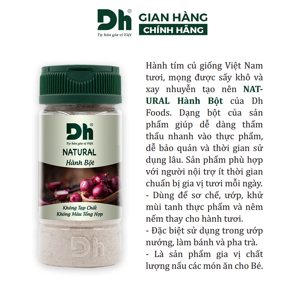 Hành Bột Dh Foods 40g