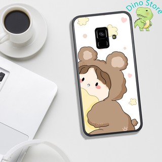 ỐP LƯNG SAMSUNG A5/A6/A8/A8 PLUS/J6 ,   IN HÌNH DỄ THƯƠNG, NGỘ NGHĨNH, ĐÁNG YÊU