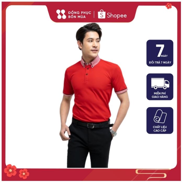 [HÀNG LOẠI 1] Áo thun polo Nam / Nữ cổ trụ phong cách trẻ trung, vải cá sấu cotton hàng hiệu cao cấp sẵn hàng đủ size
