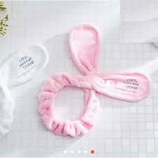 Băng Đô Thỏ Turban Vải Nhung Dày Dặn Xinh Xắn Cực Yêu ^^