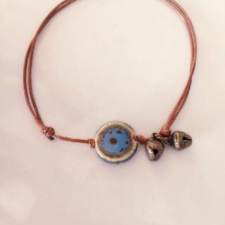 Vòng tay hạt gốm đơn giản handmade