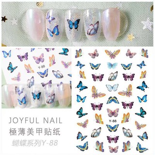 Sticker bươm dán móng/ trang trí móng nghệ thuật