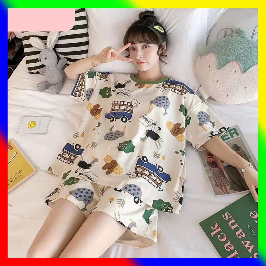 Đồ bộ nữ mặc nhà thời trang mới nhất - Chất liệu Cotton cao cấp -