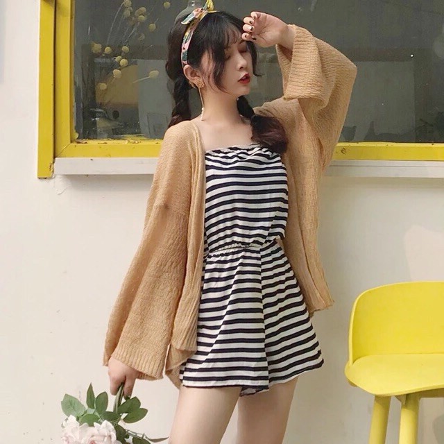 Áo len Cadigan mỏng phong cách Hàn Quốc | BigBuy360 - bigbuy360.vn