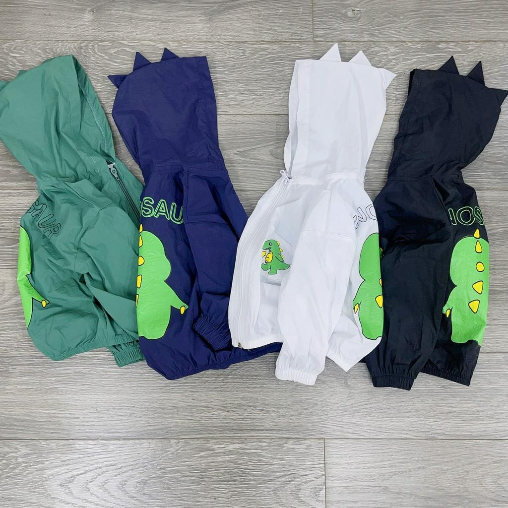 Áo khoác gió khủng long chống nắng cho bé 6-14kg (T95)