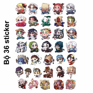 Sticker / Hình dán Game Identity V (random)
