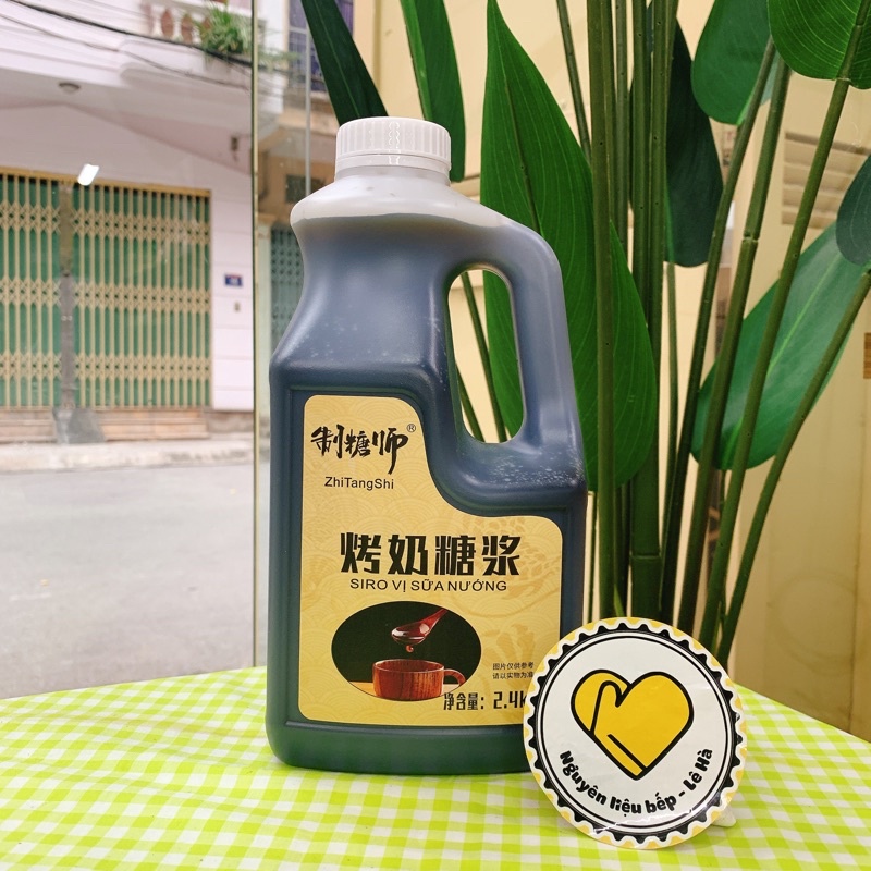 Siro trà sữa nướng ZhiTangShi -2.4KG