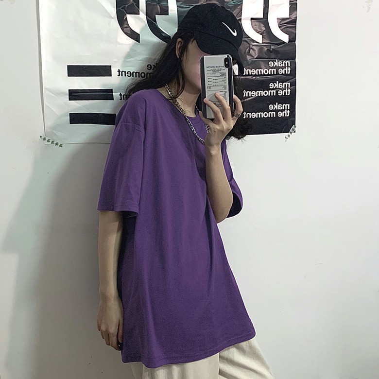 Áo thun Unisex tay lỡ, áo phông form rộng ATL09