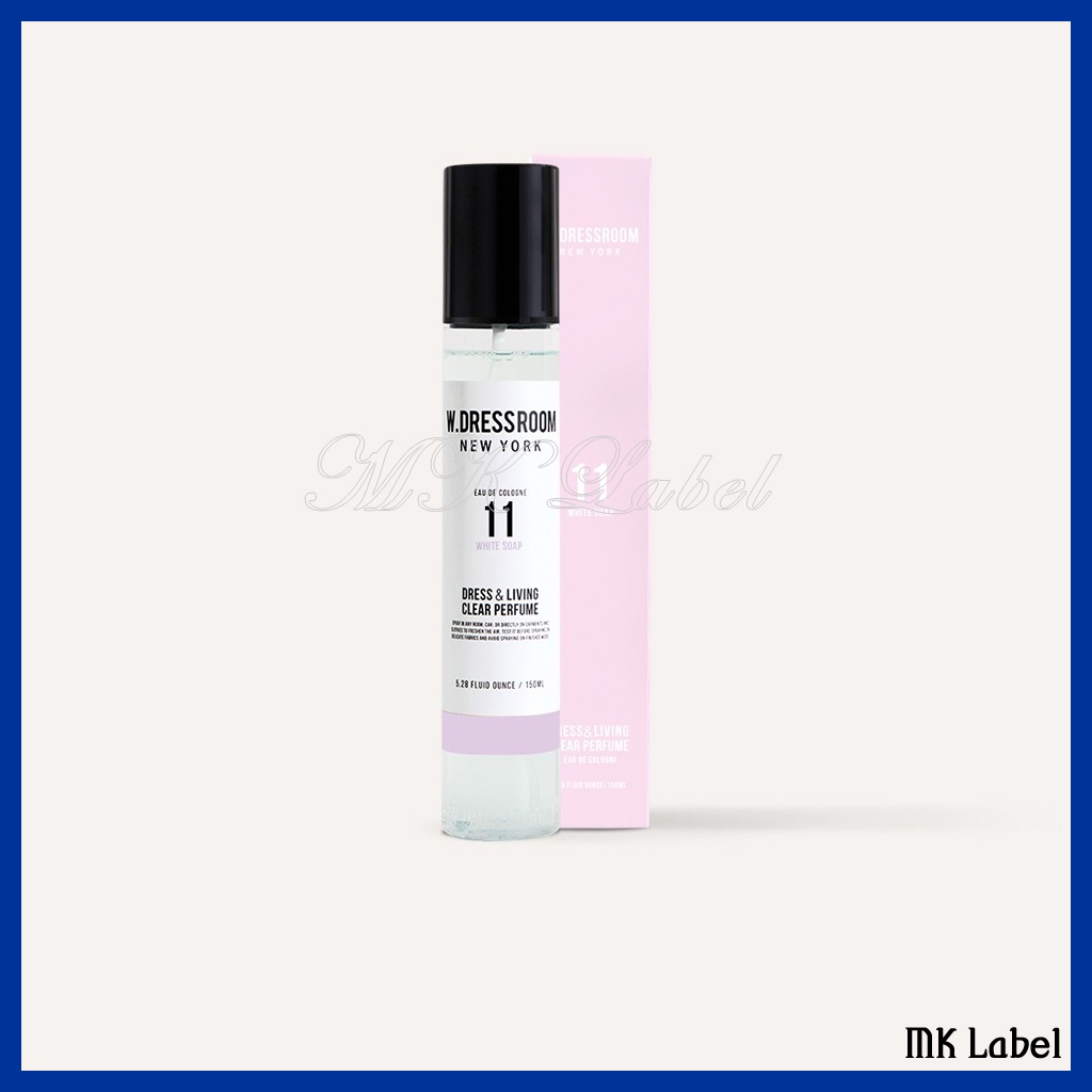 Nước hoa W.DRESSROOM xịt thơm phòng/ quần áo 5 loại tùy chọn dung tích 150ml