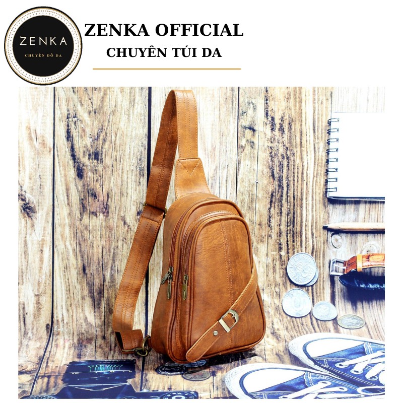 Túi đeo chéo nam Zenka cao cấp phong cách lịch lãm sang trọng