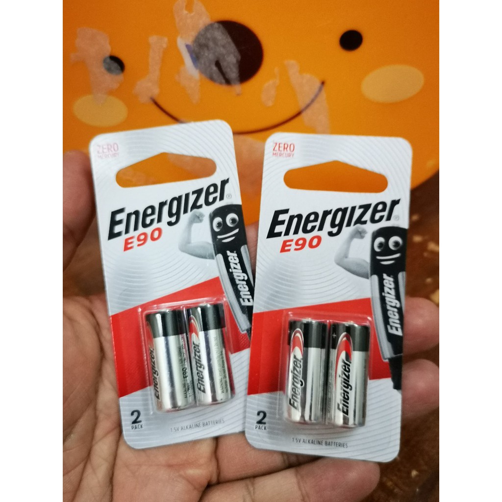 Pin Energizer Alkaline Battery E90 Size N, LR1, AM5 - 1.5V (Vĩ 2 Viên)