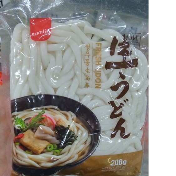 MÌ UDON TƯƠI 200g 삼립 생 우동