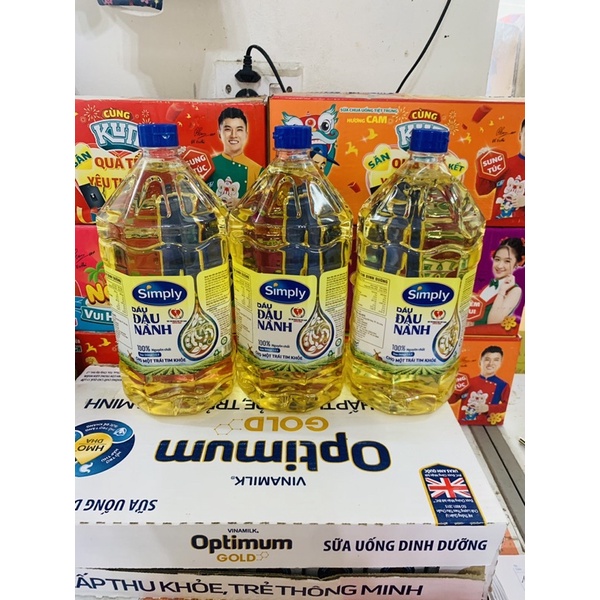 Dầu Ăn Đậu Nành Simply 2 Lít .