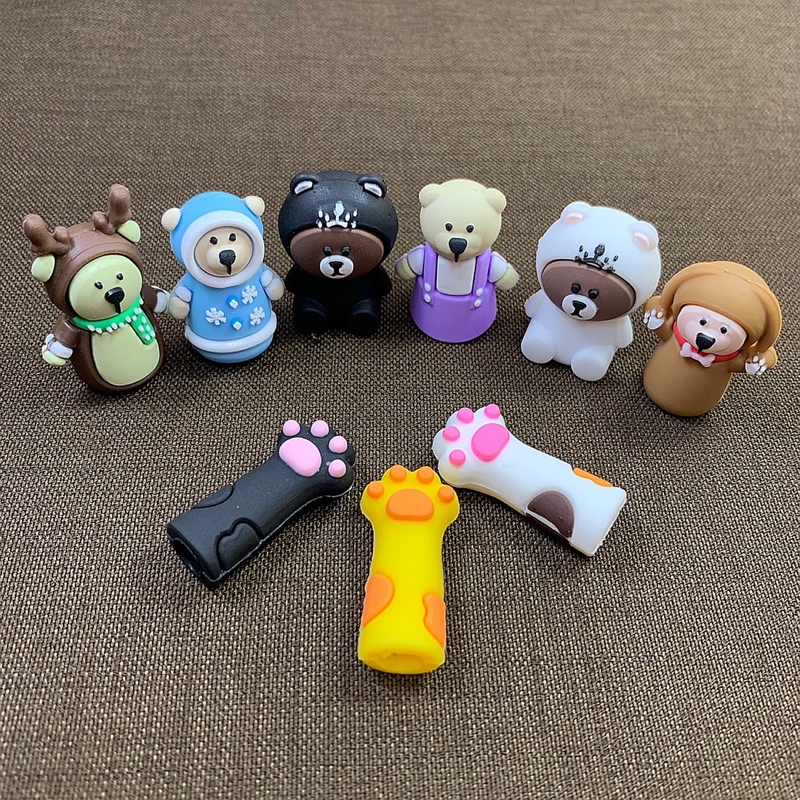 Đầu bọc kìm silicon, bao bọc kìm hình con vật