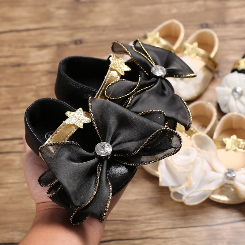 Fashion Shoes Flower Newborn Baby Girl Princess First Walking Baby Girl Shoes PT