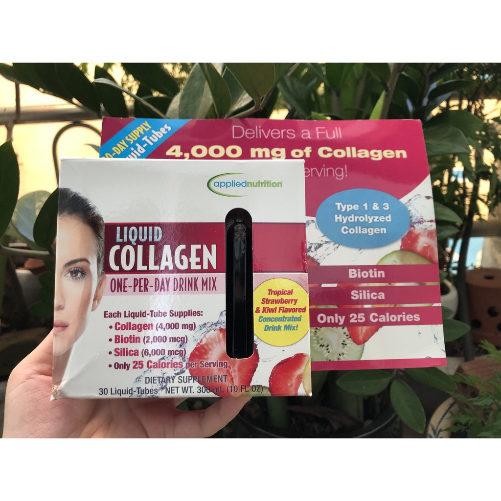 Collagen dạng nước Collgagen Liquid hộp 30 ống_The collagen