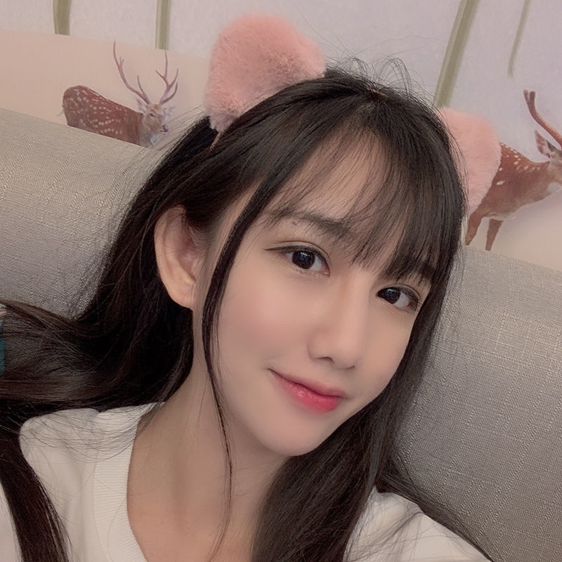 Băng đô cài tóc hình tai mèo xinh xắn đáng yêu phong cách Hàn Quốc