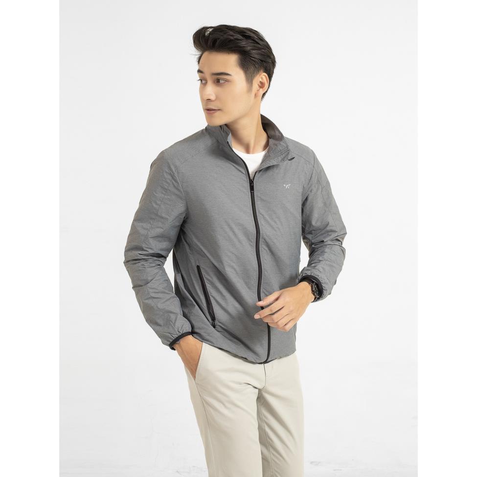 Áo khoác gió 2 lớp nam Aristino dáng suông nhẹ, 3 màu trẻ trung lịch lãm, chất vải bền màu, cản gió tốt - AJKR01