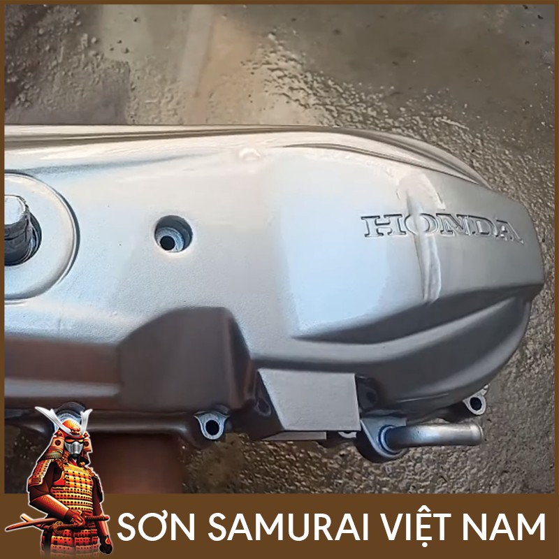 Combo sơn Samurai màu bạc sáng H111