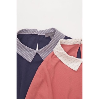 Áo voan phối cổ sơ mi PRIMARK