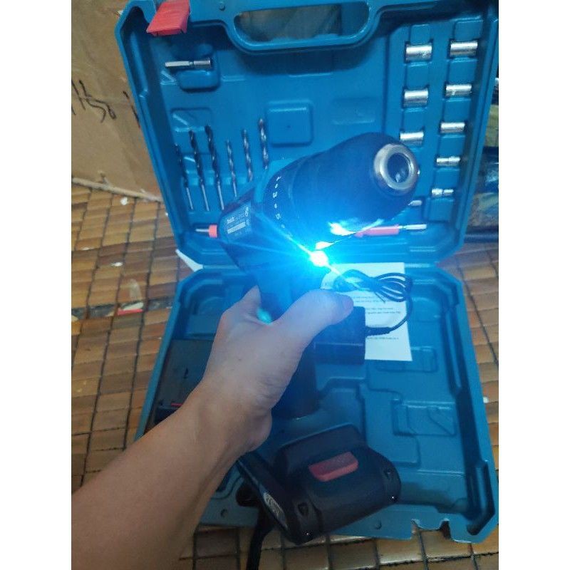 Máy Khoan Pin 26V Makita 3 Chức Năng, Bắn Vít-Khoan-Búa