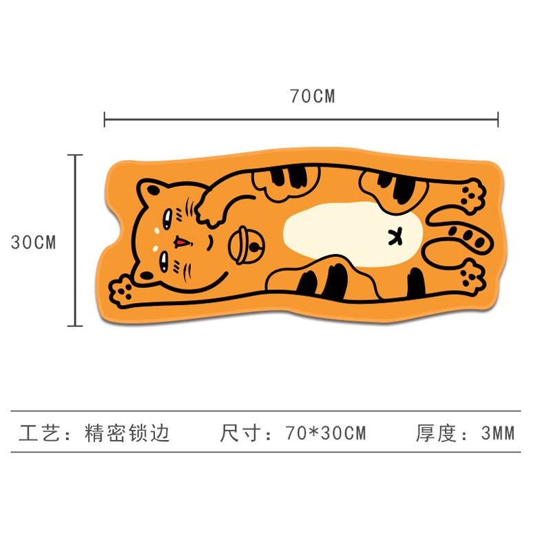 Miếng Lót Chuột Hình Mèo Anime Xinh Xắn