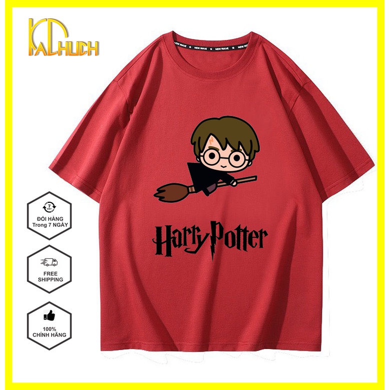 ÁO THUN NAM NỮ UNISEX TAY LỠ FORM RỘNG IN HARRY PORTER