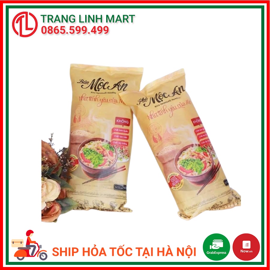 Bún phở khô sạch Mộc An gói 400gr