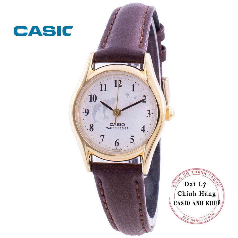 Đồng hồ nữ Casio LTP-1094Q-7B9RDF dây da