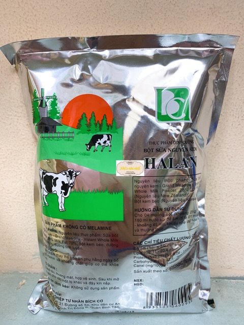BỘT SỮA NGUYÊN KEM Hà Lan Con Bò - 500gr | BigBuy360 - bigbuy360.vn