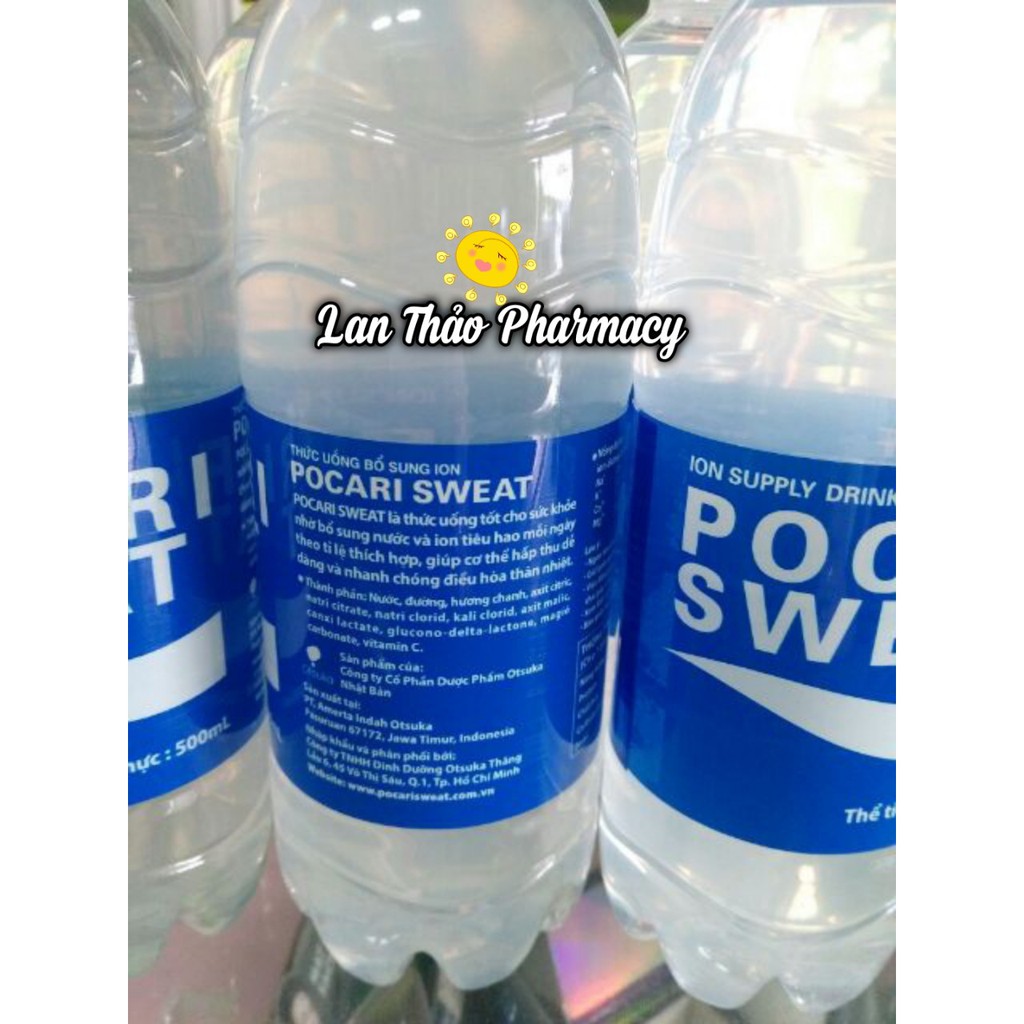 Nước uống bổ sung ion và chất điện giải Pocari Sweat 500ml