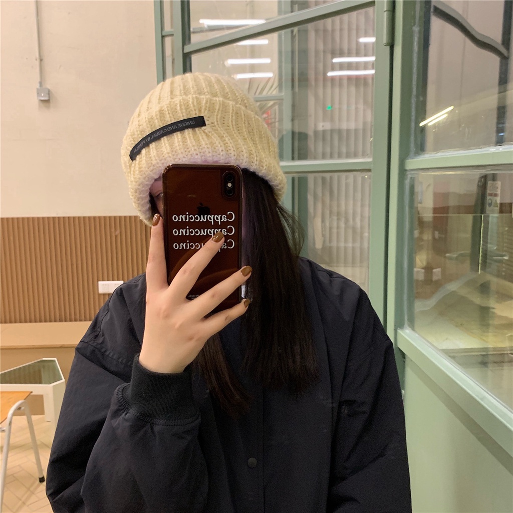 Mũ len giữ ấm thời trang mùa đông trẻ trung cho nữ