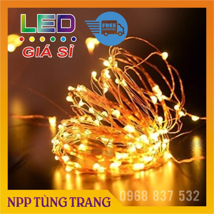 Đèn Led Đom Đóm Fairylight quay Tiktok dùng pin tiểu 3 mét 30 led